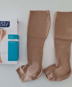 Jobst Elvarex Diz Altı Açık Burun Malleol Destekli Kompresyon Çorabı Kısa Boy